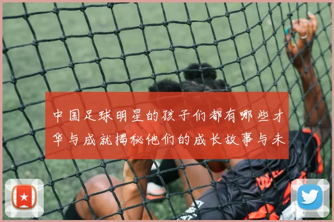 中国足球明星的孩子们都有哪些才华与成就揭秘他们的成长故事与未来展望